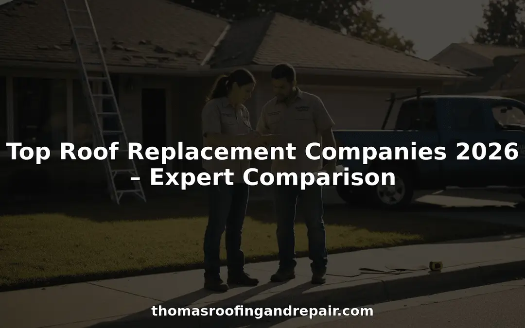Top Roof Replacement Companies 2026 – Expert Comparison