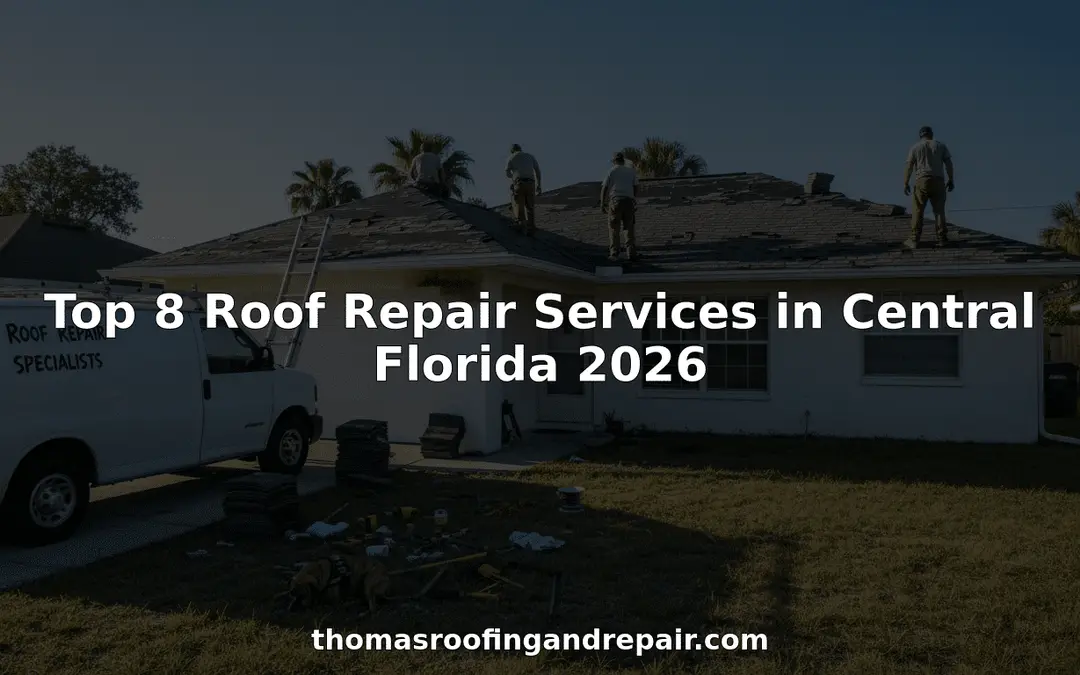 Top 8 Roof Repair Services in Central Florida 2026