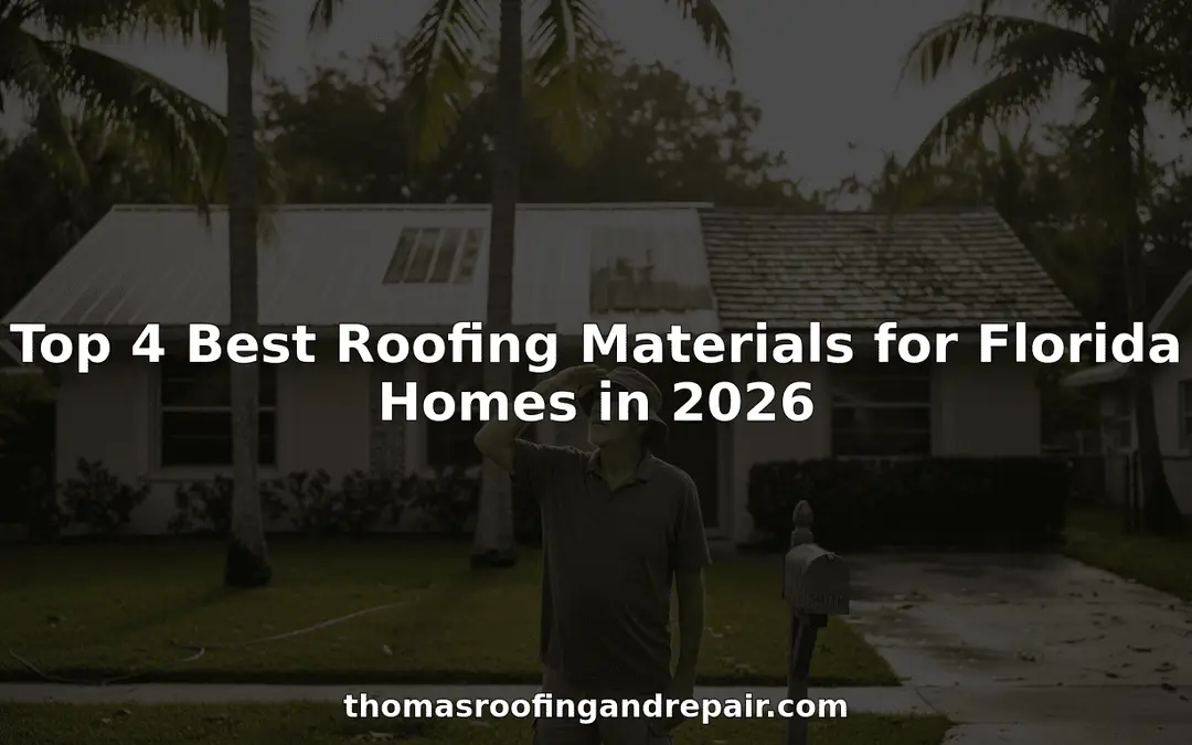 Top 4 Best Roofing Materials for Florida Homes in 2026