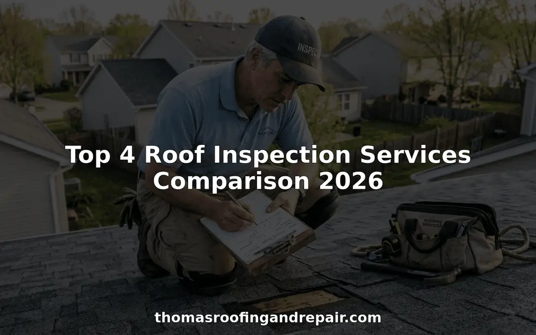 Top 4 Roof Inspection Services Comparison 2026
