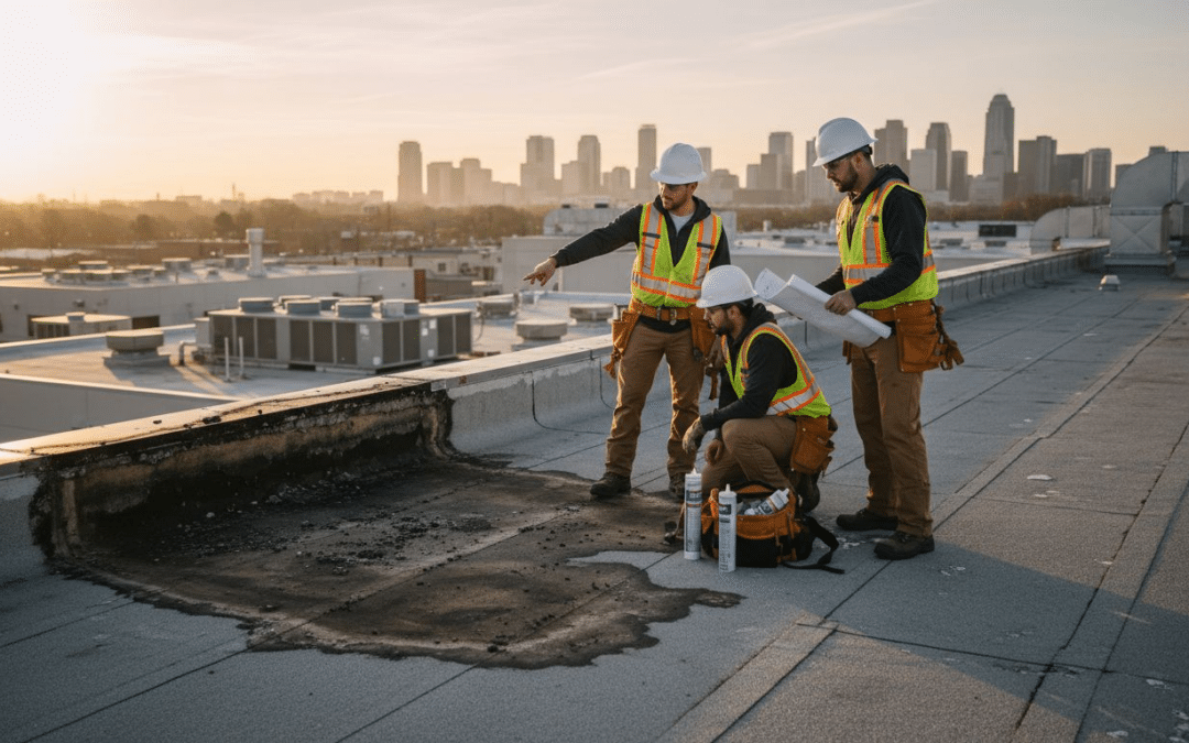 Commercial Roof Repair Process: Step-By-Step Success Guide