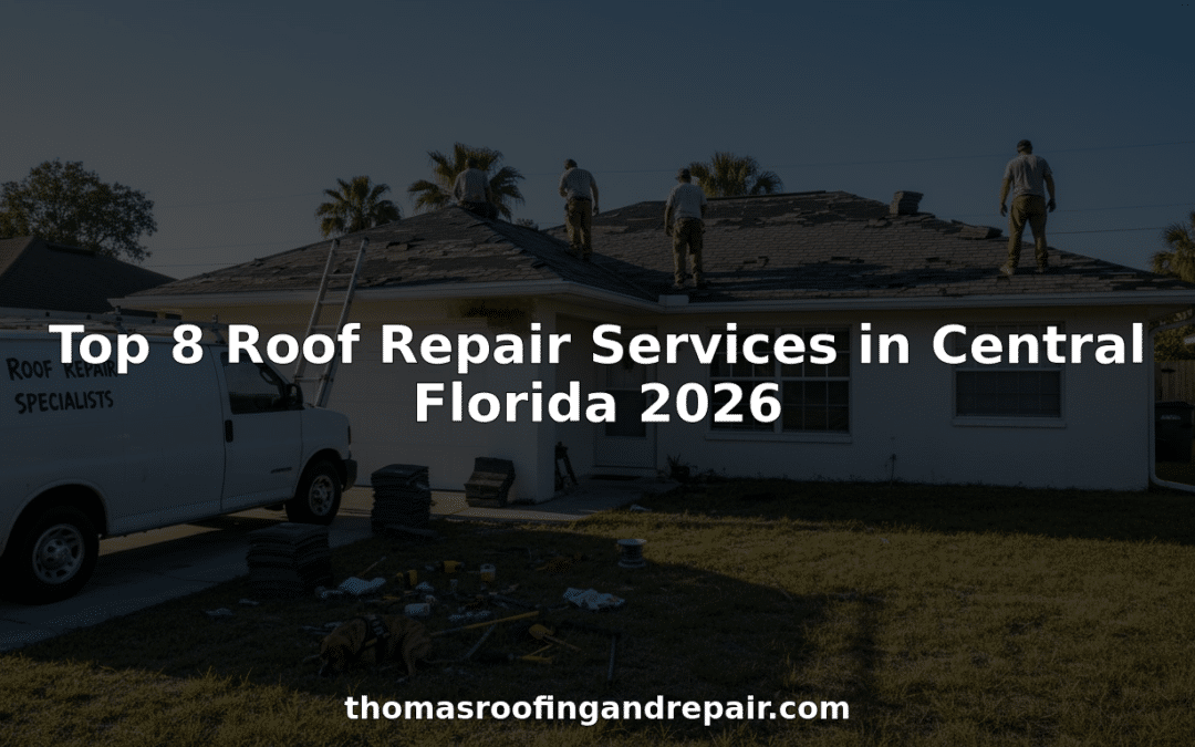 Top 8 Roof Repair Services in Central Florida 2026