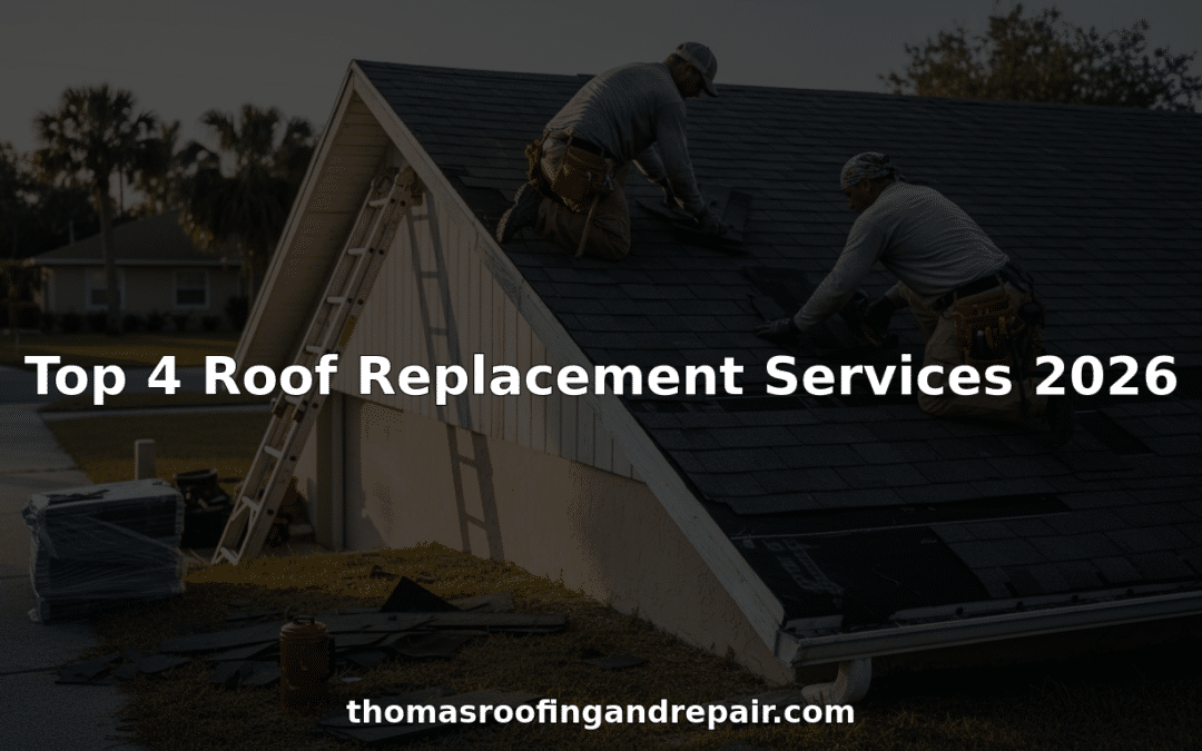 Top 4 Roof Replacement Services 2026