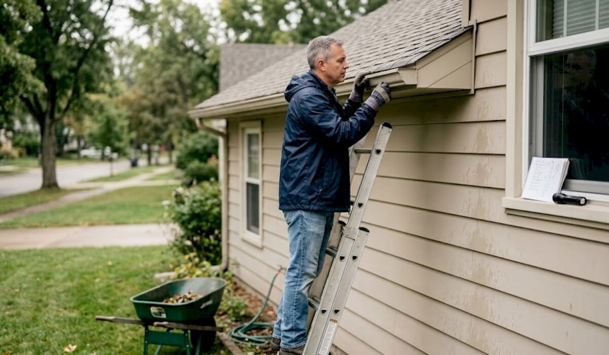 1776304204870 Homeowner inspecting roof after a storm 1