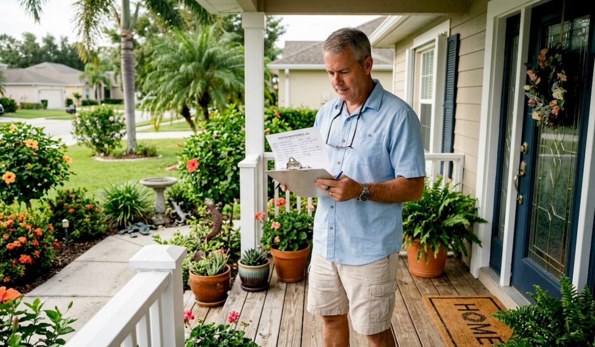 1778233957649 Homeowner reviewing roof inspection records