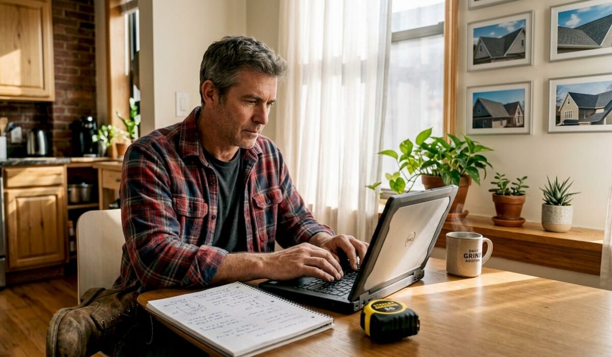 1779352253866 Roofing contractor answers homeowner at kitchen table 1