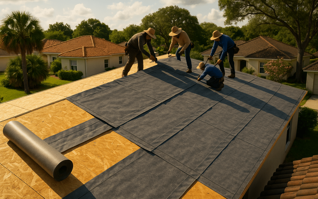 What Is Roofing Underlayment and Why It Matters in Florida’s Climate